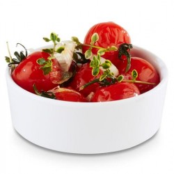 Bol rotund UNIVERSAL din melamină, alb, 9x4 cm, 0,15 l