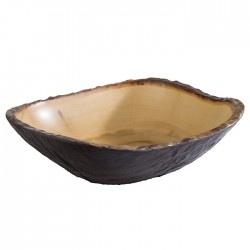 Bol melamina aspect lemn Molid 26 x 25 cm, 1.5 litri