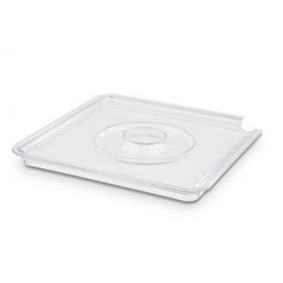 Capac transparent, patrat, boluri, 26.5x26.5 cm, UNIVERSAL, cu decupaj lingurita Capac transparent, patrat, boluri, 26.5x26.5 cm, UNIVERSAL, cu decupaj lingurita