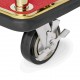 Hotel luggage trolley, copper stainless steel, red carpet, 105.5x62.5x183cm, Economic Hotel luggage trolley, copper stainless steel, red carpet, 105.5x62.5x183cm, Economic