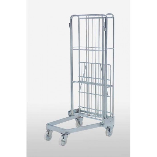Carucior pliabil transport, depozitare marfa, 500 kg, 71,5x81x180 cm Carucior pliabil transport, depozitare marfa, 500 kg, 71,5x81x180 cm