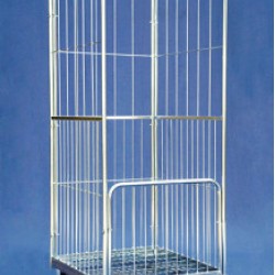 Cărucior transport rufe, marfa, 4 rame 71x80x180 cm 