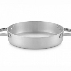 Cratiță joasă, aluminiu, profesională, 5.6 litri, 32xH7 cm 