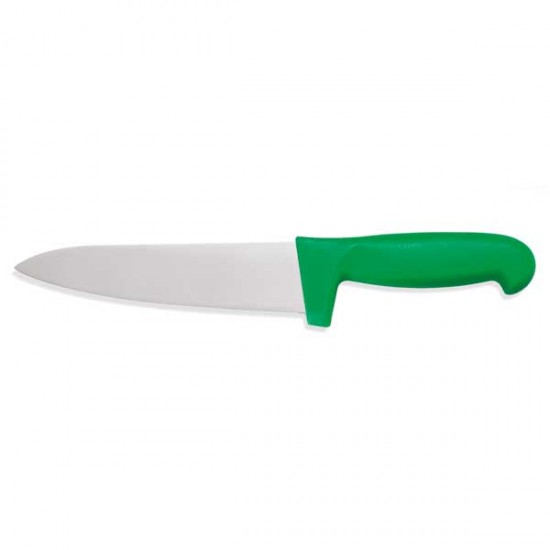 Cuțit bucătarie, mâner verde, lamă 18 cm Cuțit bucătarie, mâner verde, lamă 18 cm