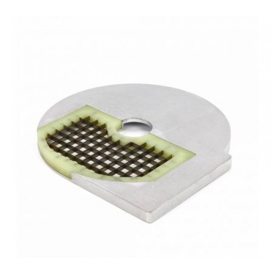 Disc robot pentru tăiat legume, forma cuburi, 10x10 mm Disc robot pentru tăiat legume, forma cuburi, 10x10 mm
