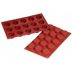 Forma silicon cilindrica 6.9 x 3.5 cm
