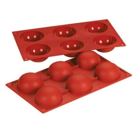 Forma silicon pentru copt semirotunda/semisfere Forma silicon pentru copt semirotunda/semisfere