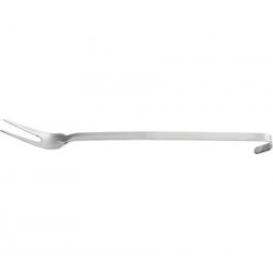 Furcă inox monobloc profesională, 40 cm