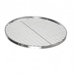 Gratar inox pentru trepied, gradina, lemne/carbuni, 50 cm