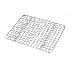 Gratar din inox, racire/coacere alimente, 22X16XH2cm