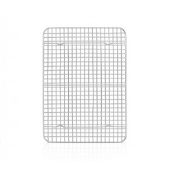 Gratar din inox, racire/coacere alimente, 30x40XH2cm