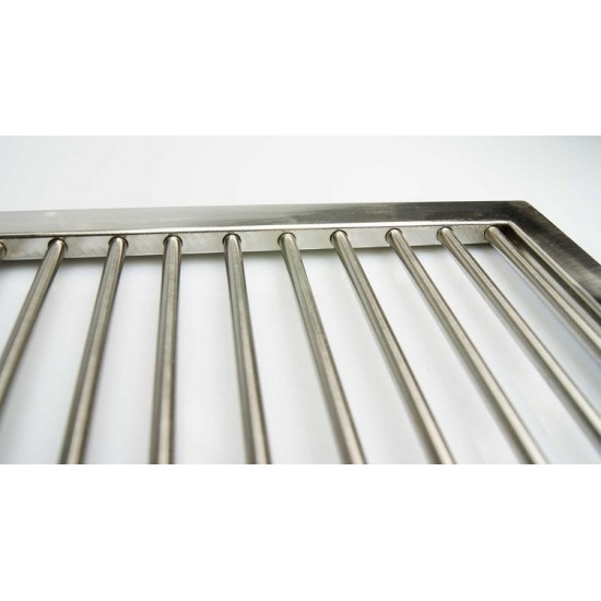 Grilaj/Gratar inox de gradina, carbuni/lemne, 50x70x1.5 cm Rama inox: 15x15 Bare inox: 6 mm Grilaj/Gratar inox de gradina, carbuni/lemne, 50x70x1.5 cm