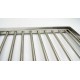Grilaj/Gratar inox de gradina, carbuni/lemne, 50x70x1.5 cm Rama inox: 15x15 Bare inox: 6 mm Grilaj/Gratar inox de gradina, carbuni/lemne, 50x70x1.5 cm