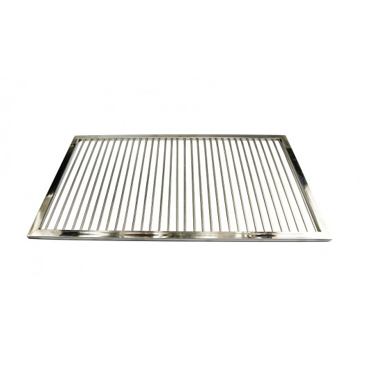Grilaj/Gratar inox de gradina, carbuni/lemne, 52x71x2 cm Grilaj/Gratar inox de gradina, carbuni/lemne, 52x71x2 cm