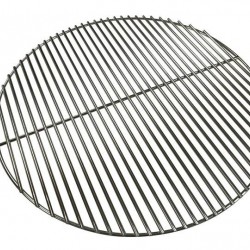 Stainless steel grill for bbq, garden, wood and charcoal, 54.5 cm, 6 mm