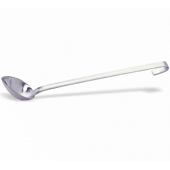 Lingură inox servire, adancă, perforată, 37 cm Lingură inox servire, adancă, perforată, 37 cm