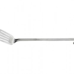 Paletă inox servire, perforată, 40 cm 