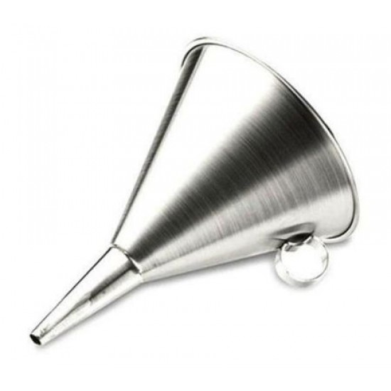 Pâlnie inox, profesională, 12 cm Pâlnie inox, profesională, 12 cm