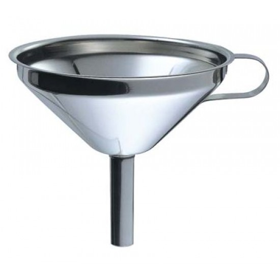 Pâlnie inox, profesională, 13 cm Pâlnie inox, profesională, 13 cm