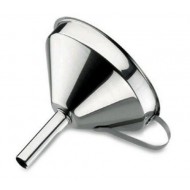 Pâlnie inox, cu filtru, 12 cm