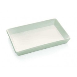 Platou dreptunghiular din portelan pentru cuptor 33x22x4.5 cm
