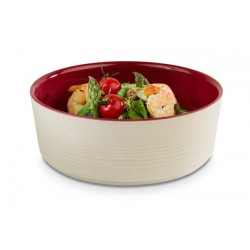 Bol rotund melaminat UNIVERSAL, artar rosu, 20x7 cm, 1,5 Litri