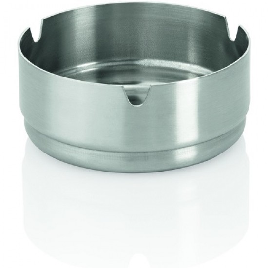 Scrumiera inox rotunda 8 x 3 cm Scrumiera inox rotunda 8 x 3 cm