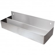 Speed Rack / Rails / Sertar sticle bauturi bar, inox, dublu, 122 x 21 x 15 cm