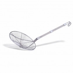 Spumieră inox, fire circulare, păianjen, 13x47.5 cm