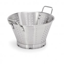 Strecurătoare conică, inox satinat, două mânere, 50xH27.5 cm