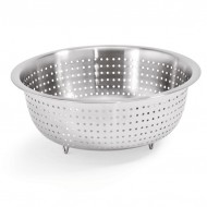 Strecurătoare inox perforată, 40xH14.5 cm