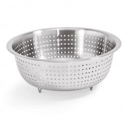 Strecurătoare inox perforată, 30xH12 cm