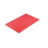 Tocator polietilena, Rosu, haccp, GN 1/1, 53x32.5x1.5 cm 